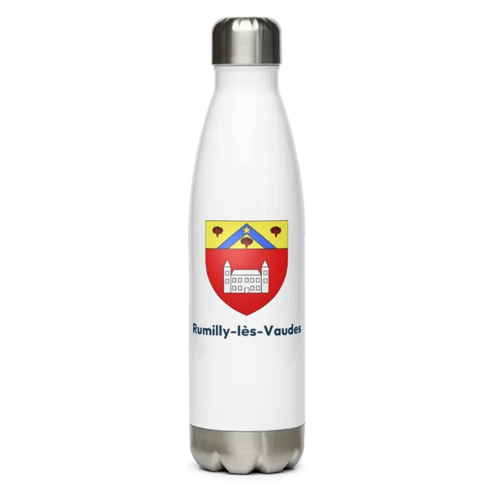 Gourde inox blason de Rumilly-lès-Vaudes