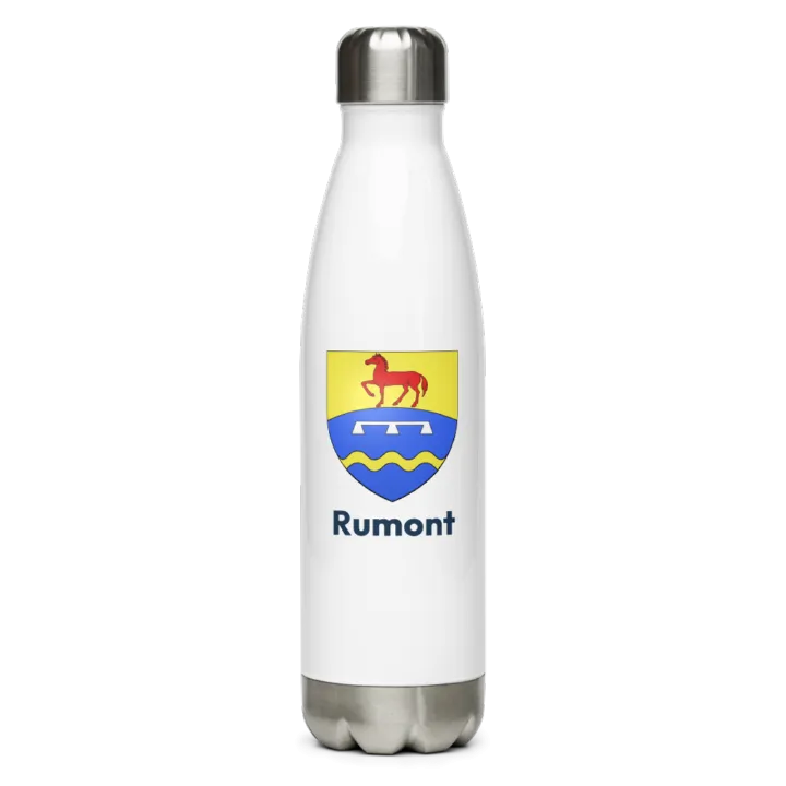 Gourde inox blason de Rumont