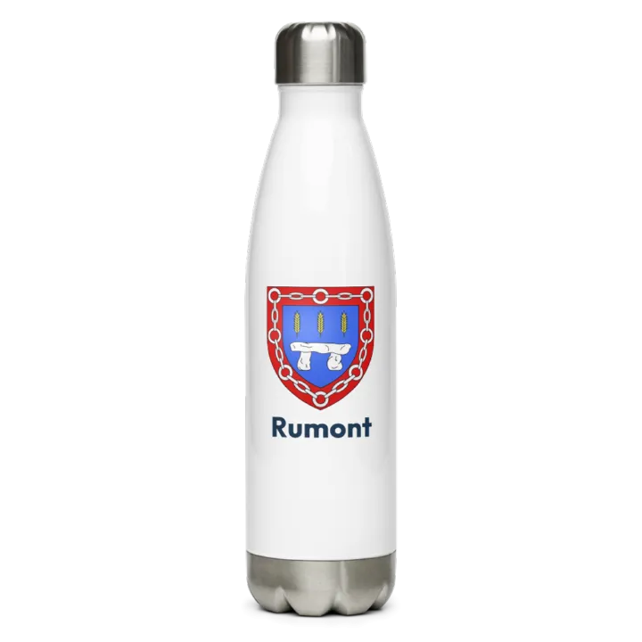 Gourde inox blason de Rumont