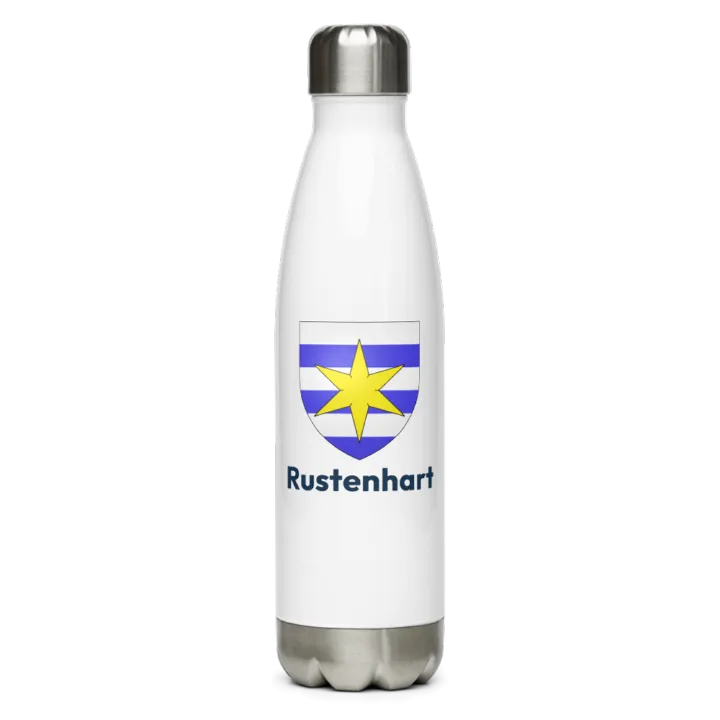 Gourde inox blason de Rustenhart
