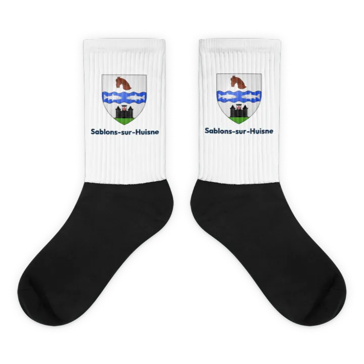 Chaussettes — blason de Sablons sur Huisne