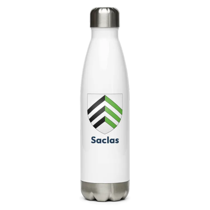 Gourde inox blason de Saclas