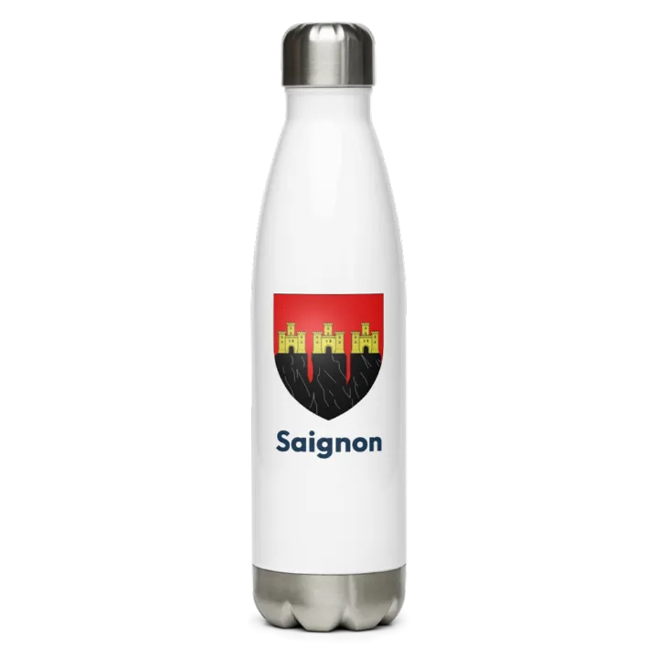 Gourde inox blason de Saignon