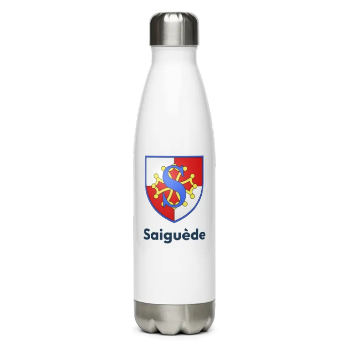 Gourde inox blason de Saiguède