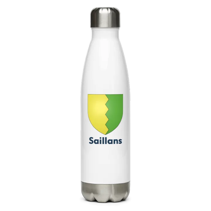 Gourde inox blason de Saillans
