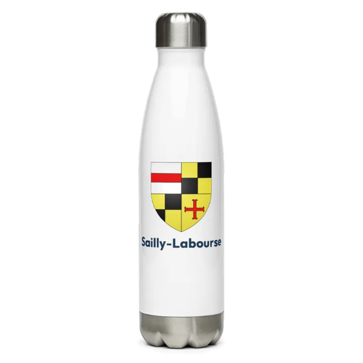 Gourde inox blason de Sailly-Labourse