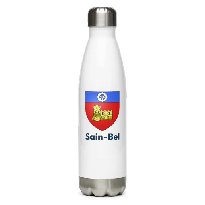 Gourde inox blason de Sain-Bel