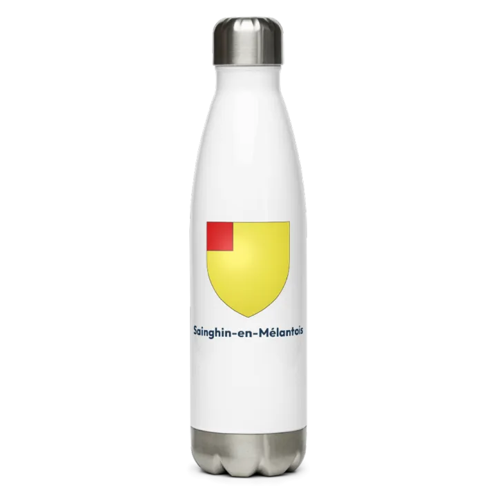 Gourde inox blason de Sainghin-en-Mélantois