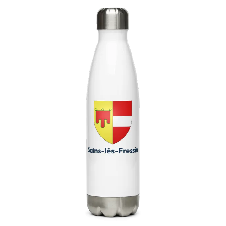 Gourde inox blason de Sains-lès-Fressin