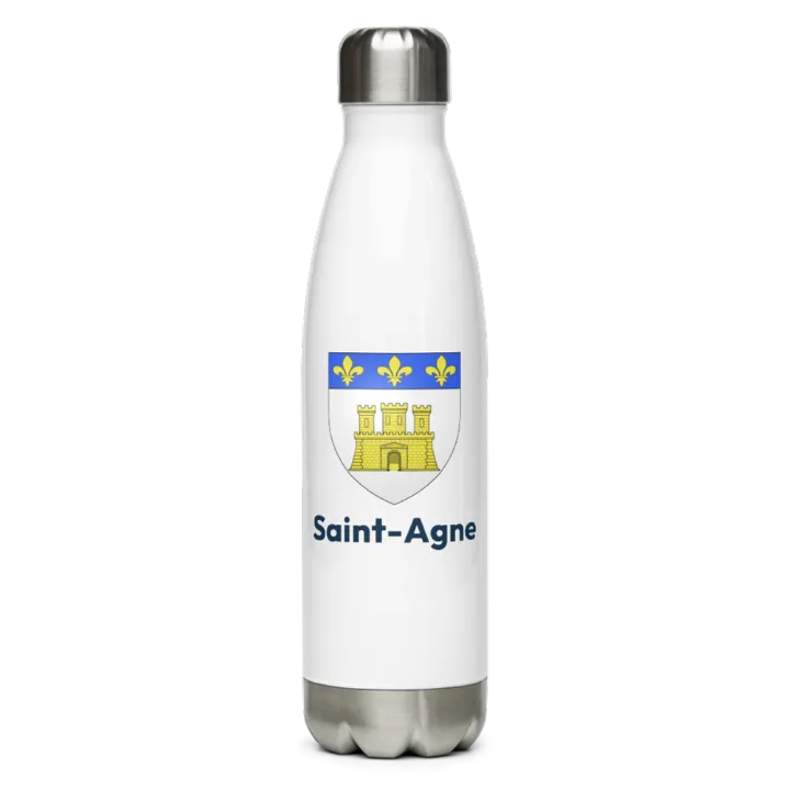 Gourde inox blason de Saint-Agne