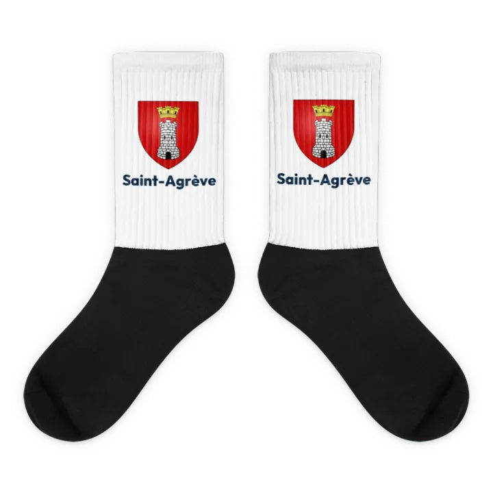 Chaussettes — blason de Saint-Agrève