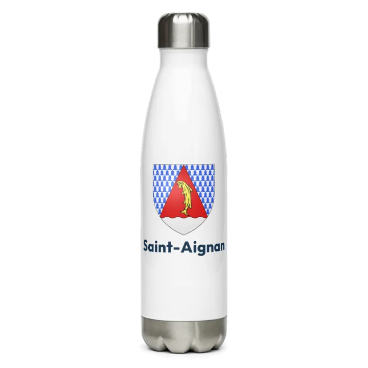 Gourde inox blason de Saint-Aignan