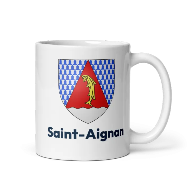 Mug blason de Saint-Aignan