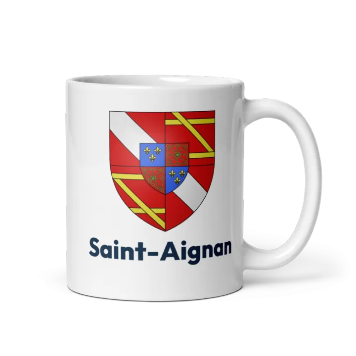 Mug blason de Saint-Aignan