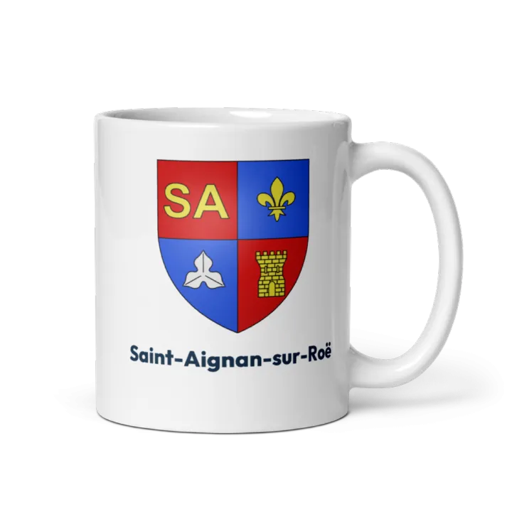 Mug blason de Saint-Aignan-sur-Roë