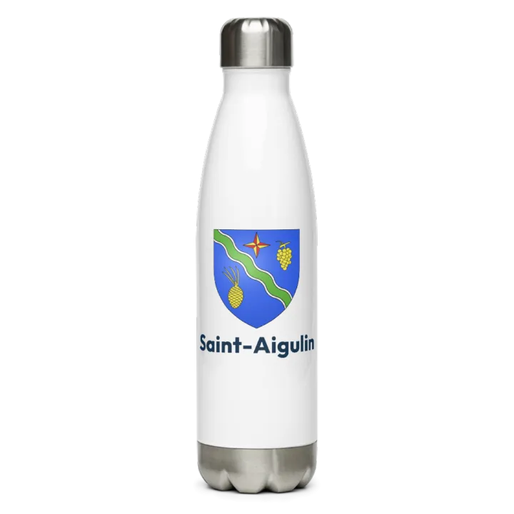 Gourde inox blason de Saint-Aigulin