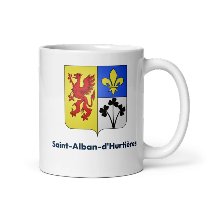 Mug blason de Saint-Alban-d'Hurtières