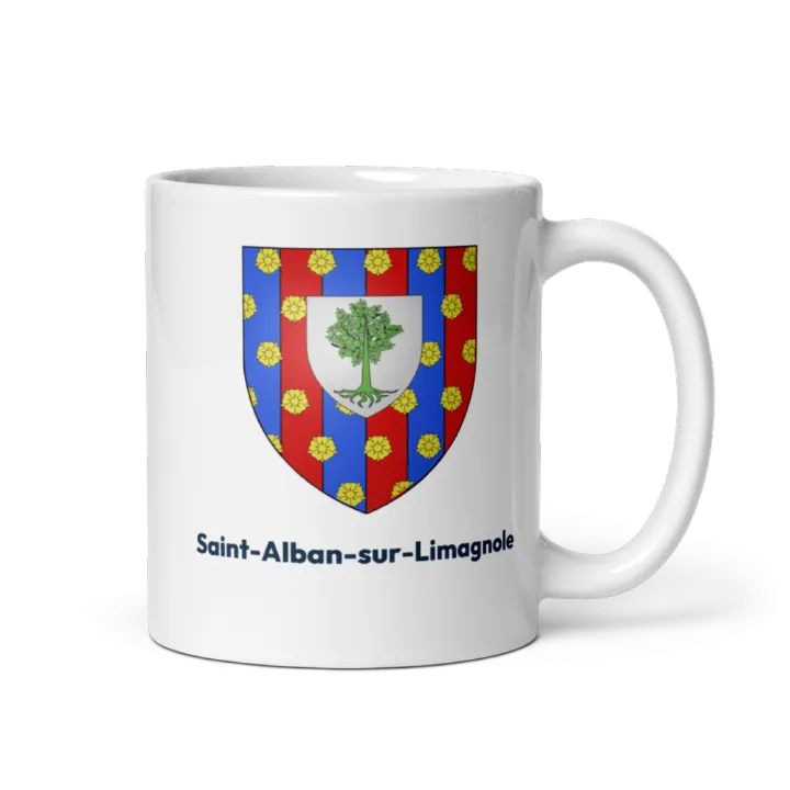 Mug blason de Saint-Alban-sur-Limagnole