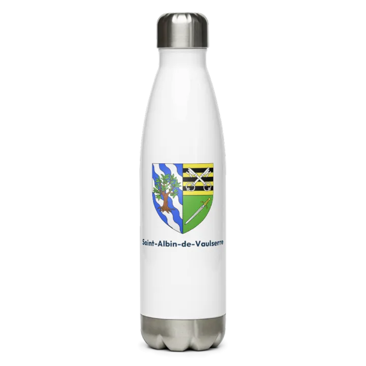 Gourde inox blason de Saint-Albin-de-Vaulserre