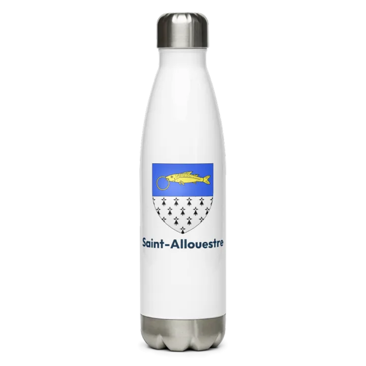 Gourde inox blason de Saint-Allouestre