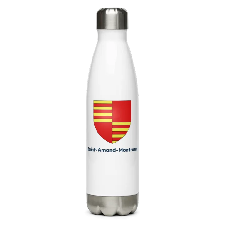 Gourde inox blason de Saint-Amand-Montrond