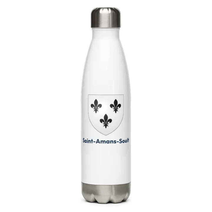 Gourde inox blason de Saint-Amans-Soult