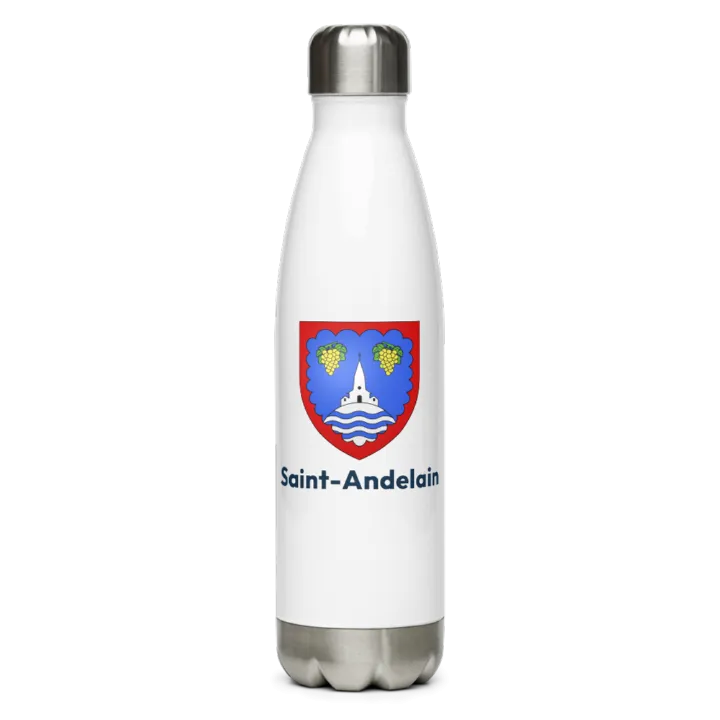 Gourde inox blason de Saint-Andelain