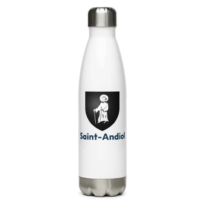 Gourde inox blason de Saint-Andiol
