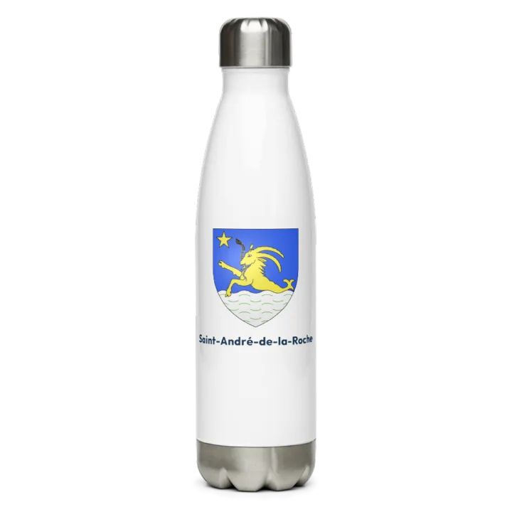 Gourde inox blason de Saint-André-de-la-Roche