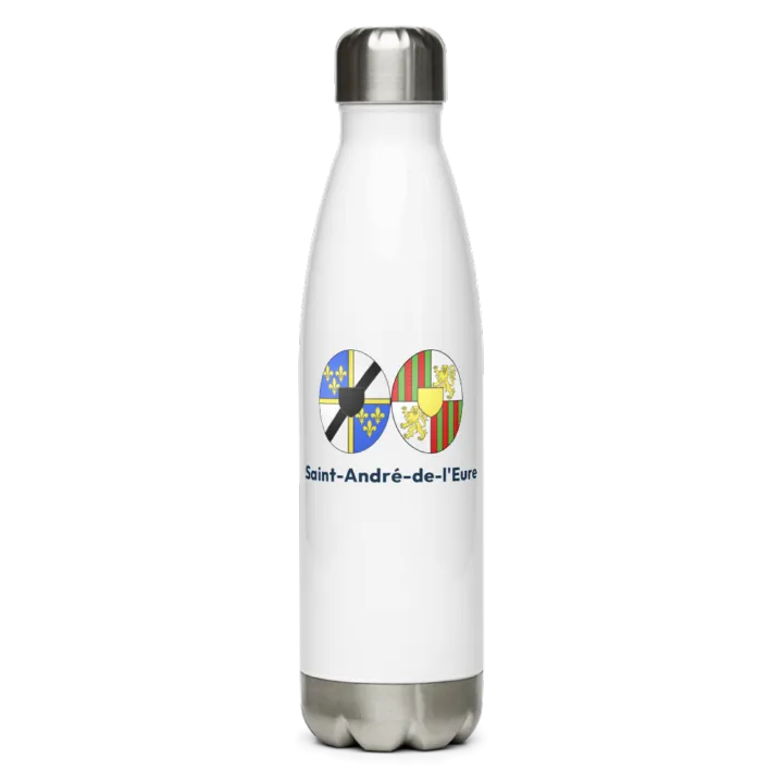 Gourde inox blason de Saint-André-de-l'Eure