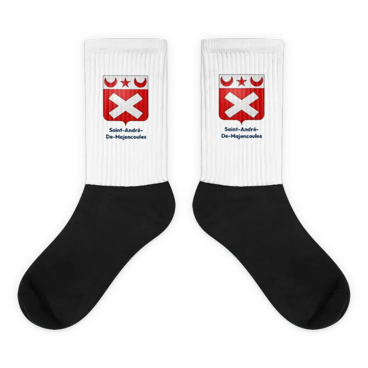 Chaussettes — blason de Saint-André-de-Majencoules