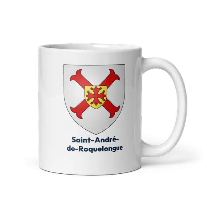Mug blason de Saint-André-de-Roquelongue