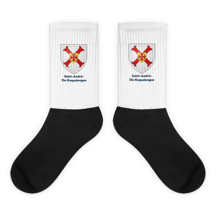 Chaussettes — blason de Saint-André-de-Roquelongue
