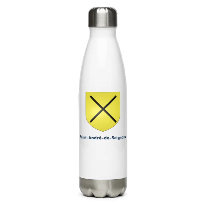 Gourde inox blason de Saint-André-de-Seignanx