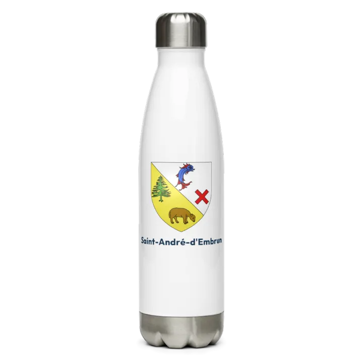 Gourde inox blason de Saint-André-d'Embrun
