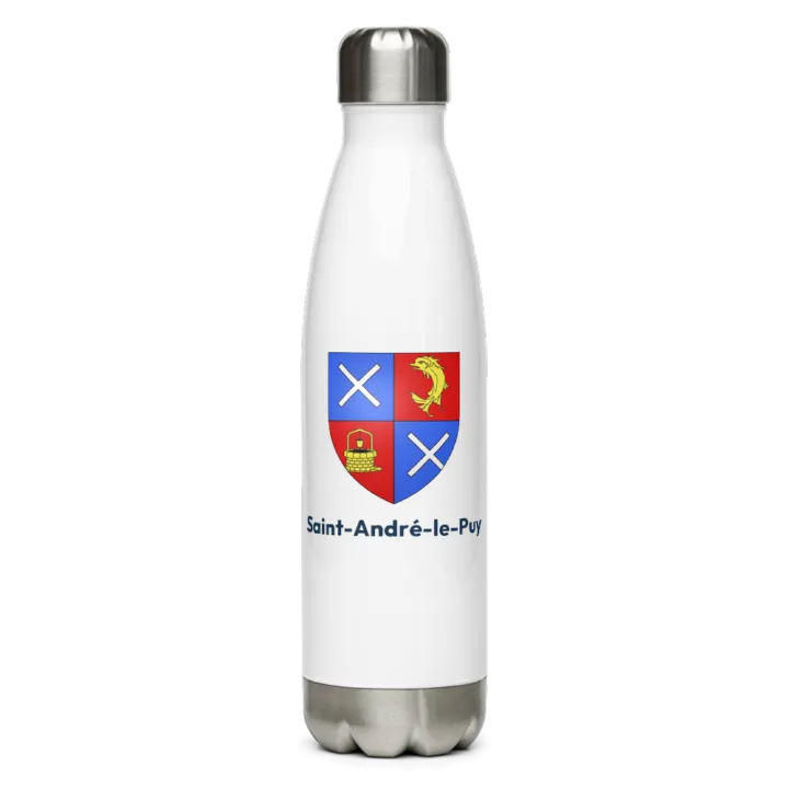 Gourde inox blason de Saint-André-le-Puy