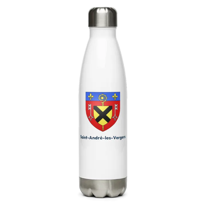 Gourde inox blason de Saint-André-les-Vergers