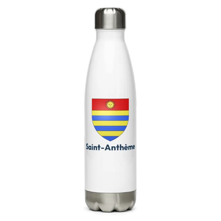 Gourde inox blason de Saint-Anthème