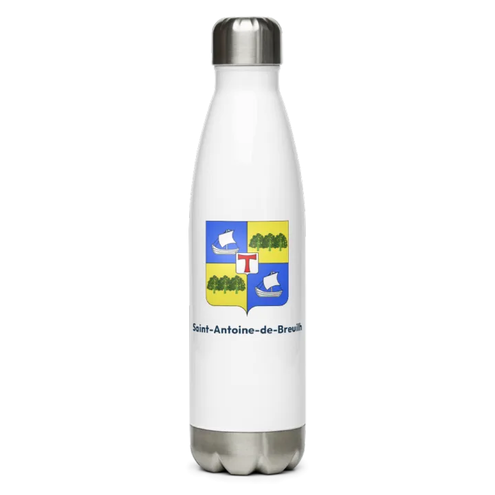 Gourde inox blason de Saint-Antoine-de-Breuilh