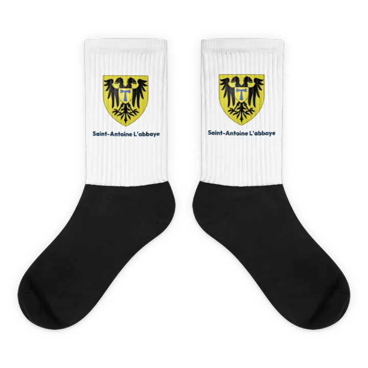 Chaussettes — blason de Saint Antoine l'Abbaye