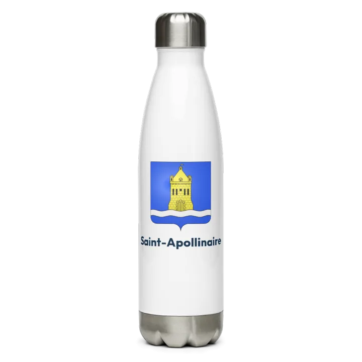 Gourde inox blason de Saint-Apollinaire