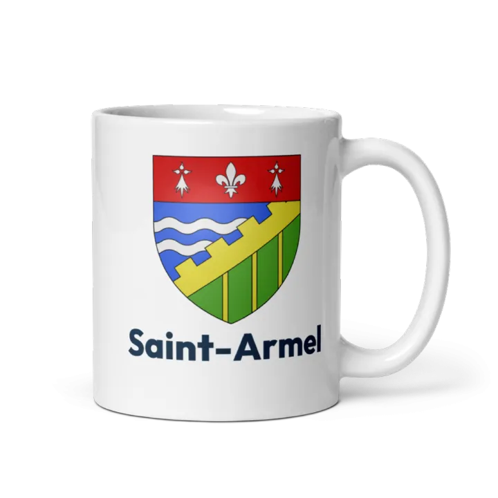 Mug blason de Saint-Armel