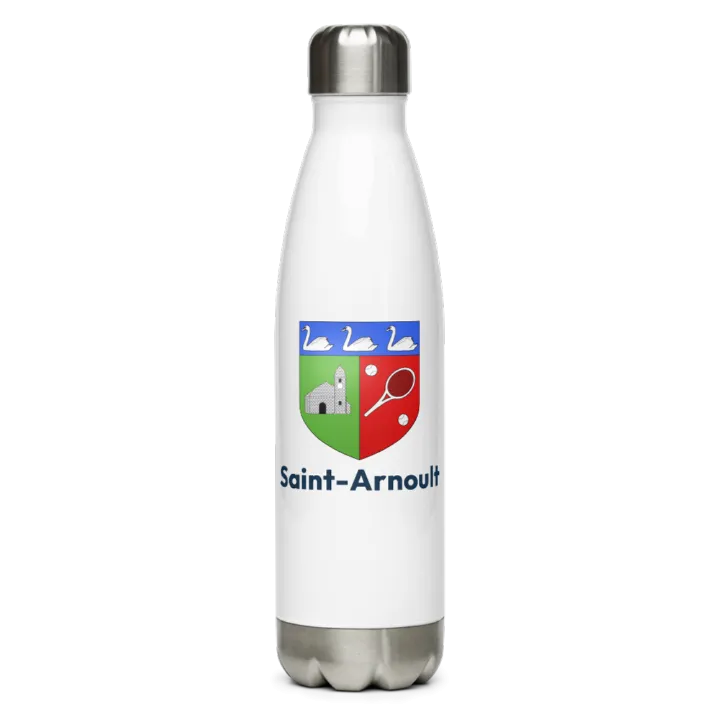 Gourde inox blason de Saint-Arnoult