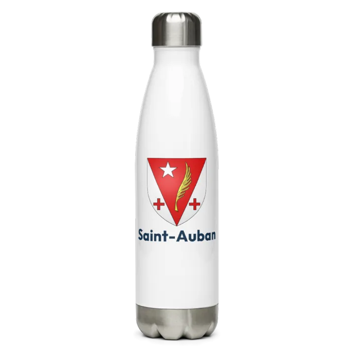 Gourde inox blason de Saint-Auban