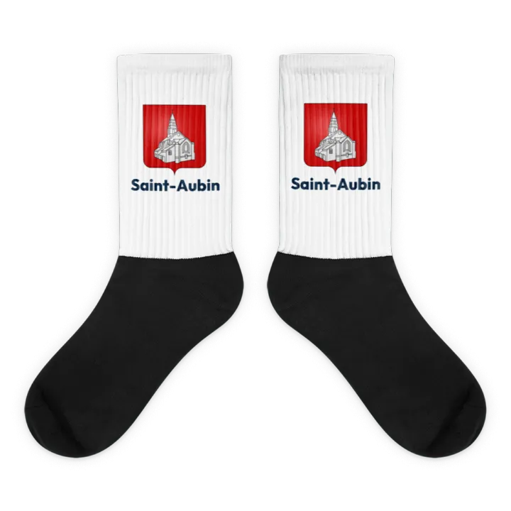 Chaussettes — blason de Saint-Aubin