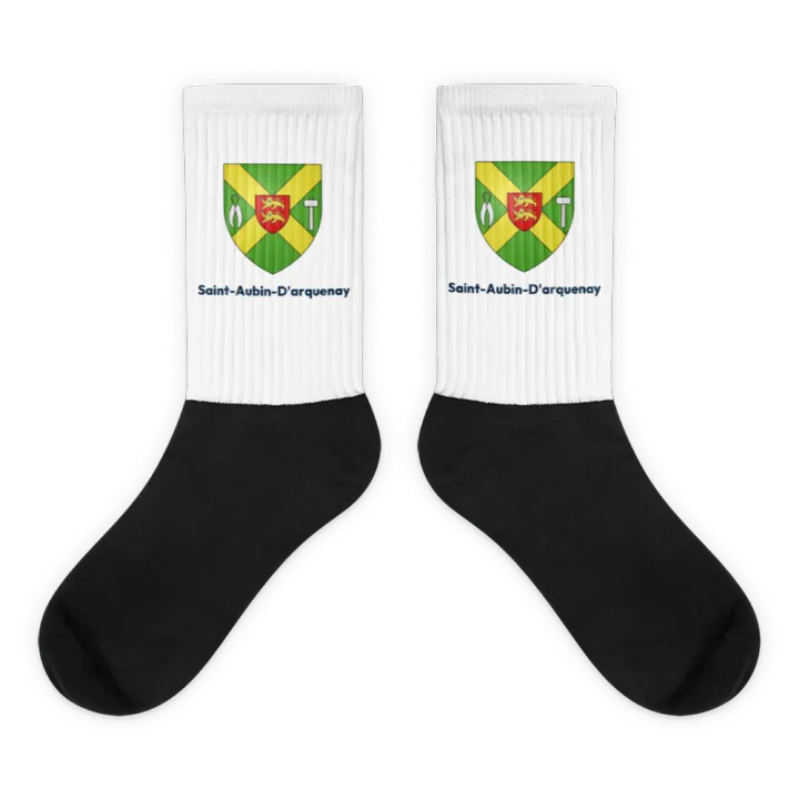Chaussettes — blason de Saint-Aubin-d'Arquenay