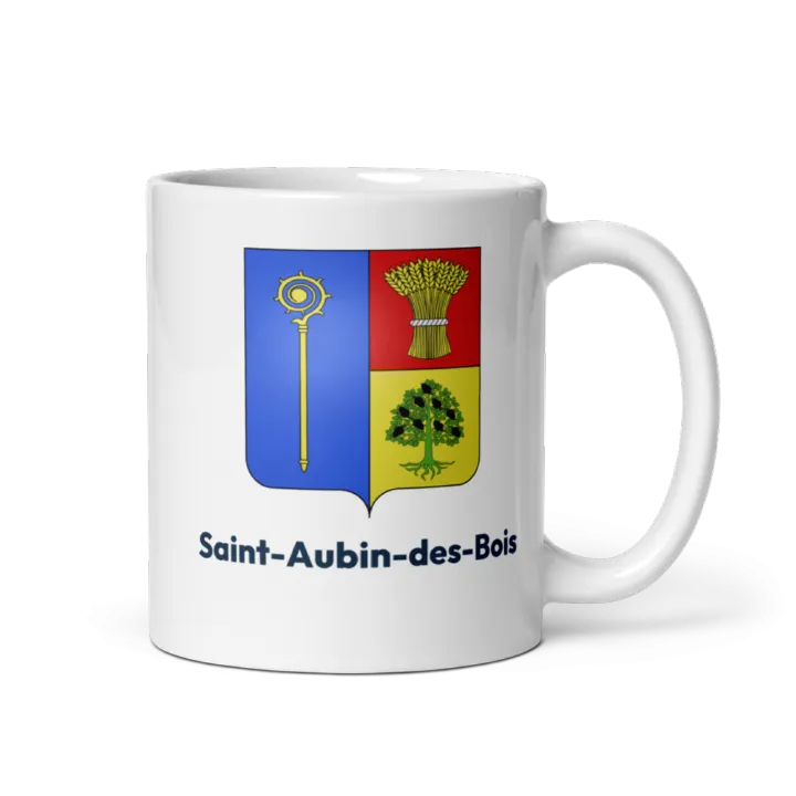 Mug blason de Saint-Aubin-des-Bois