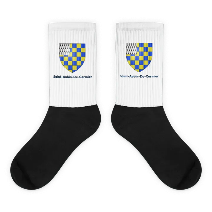 Chaussettes — blason de Saint-Aubin-du-Cormier