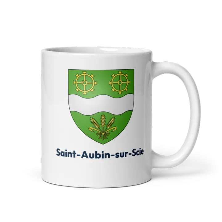 Mug blason de Saint-Aubin-sur-Scie
