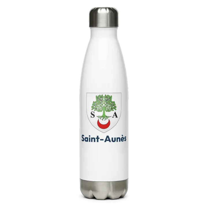 Gourde inox blason de Saint-Aunès